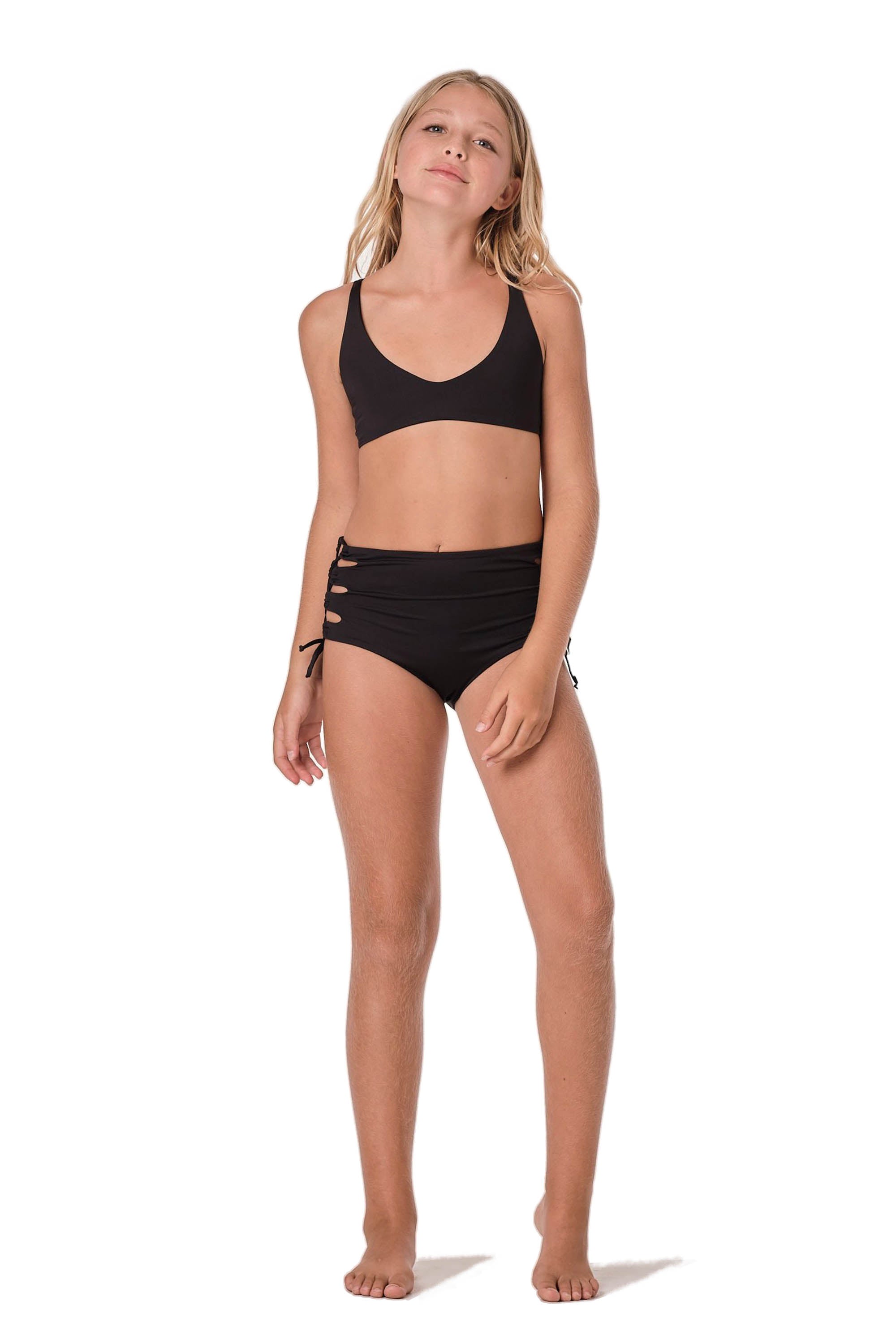 Plain Jane - Black Bikini Set (FINAL SALE) – Submarine Swim