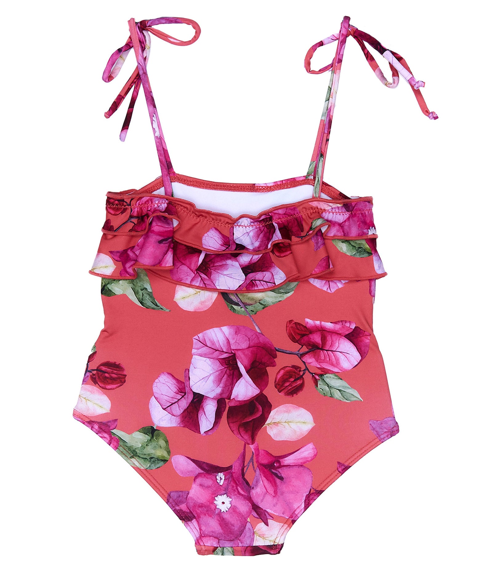 Maybe Baby - Bougainvillea Coral One Piece