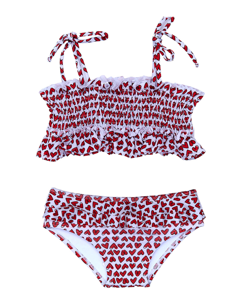 Cutie Pie - Love Mini White Bikini Set – Submarine Swim